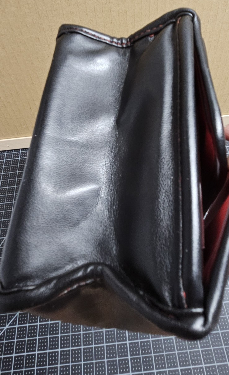 JIL SANDER Black leather metal framed hinged corners men’s toiletry bag