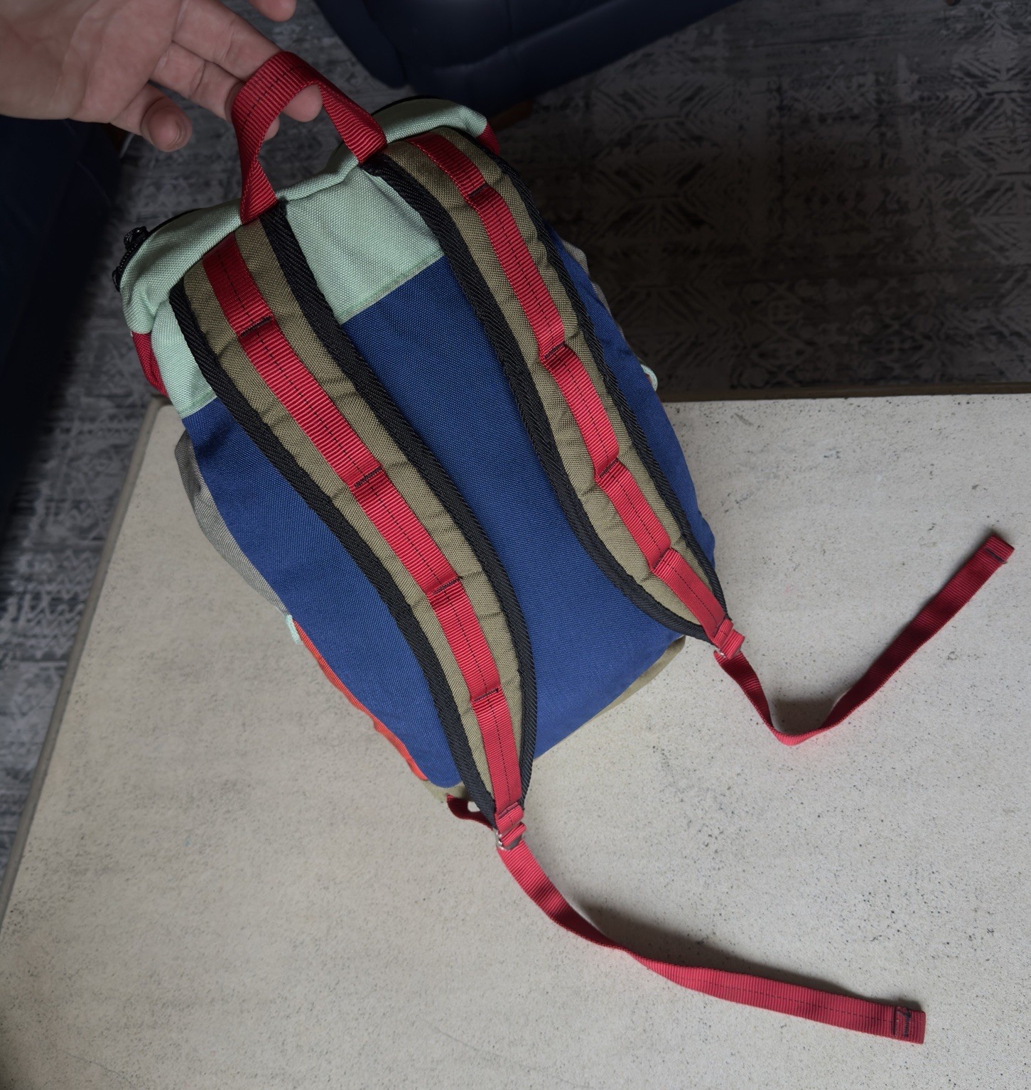 Epperson Mountaineering Large Climb Pack 19x12x6 Multi Color Block Made In USA