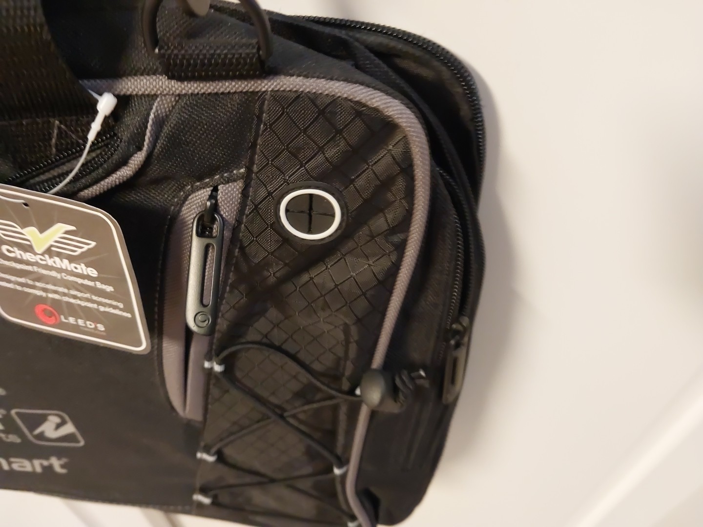 Leed’s BWD Intermotor Black Laptop Messenger Canvas Bag Shoulder Hand Crossbody