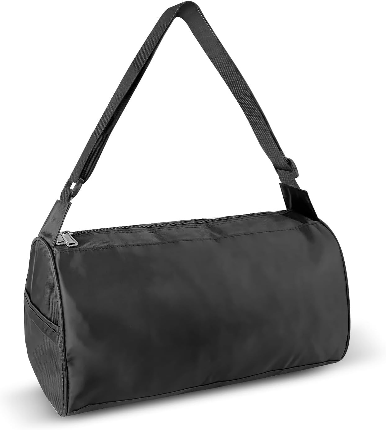 Travel Duffel Bag Small Foldable Waterproof Gym Beach Swim Sports Bag Black