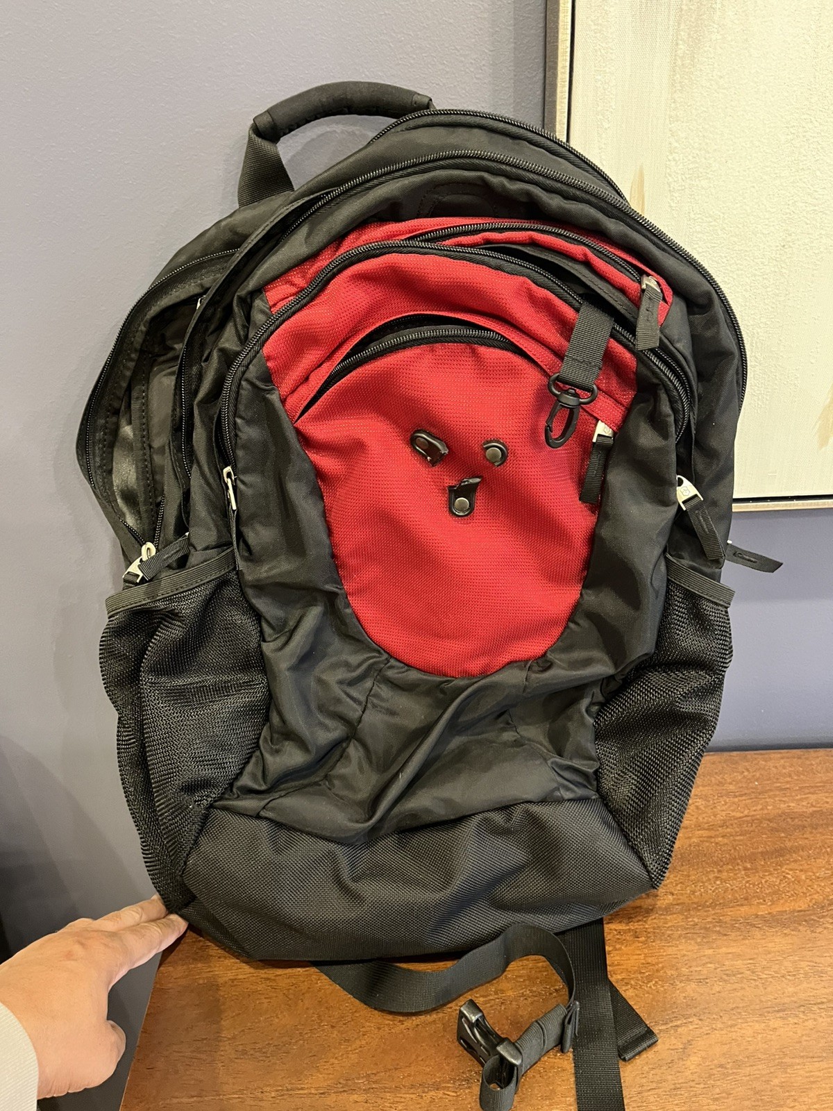 Victorinox Torque Black Red Backpack