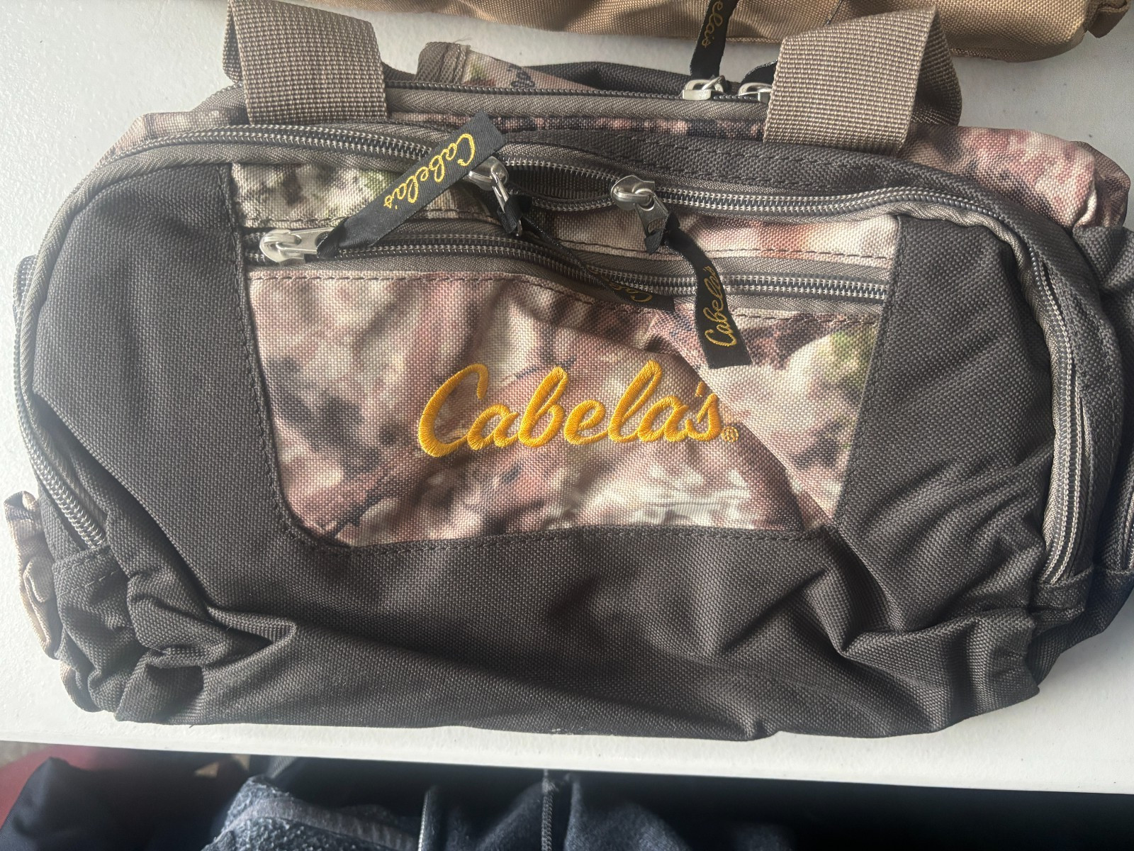 Cabelas Mini Catch-All Duffle Bag (New with Tags) Multi-Pocket Fishing TravelBag