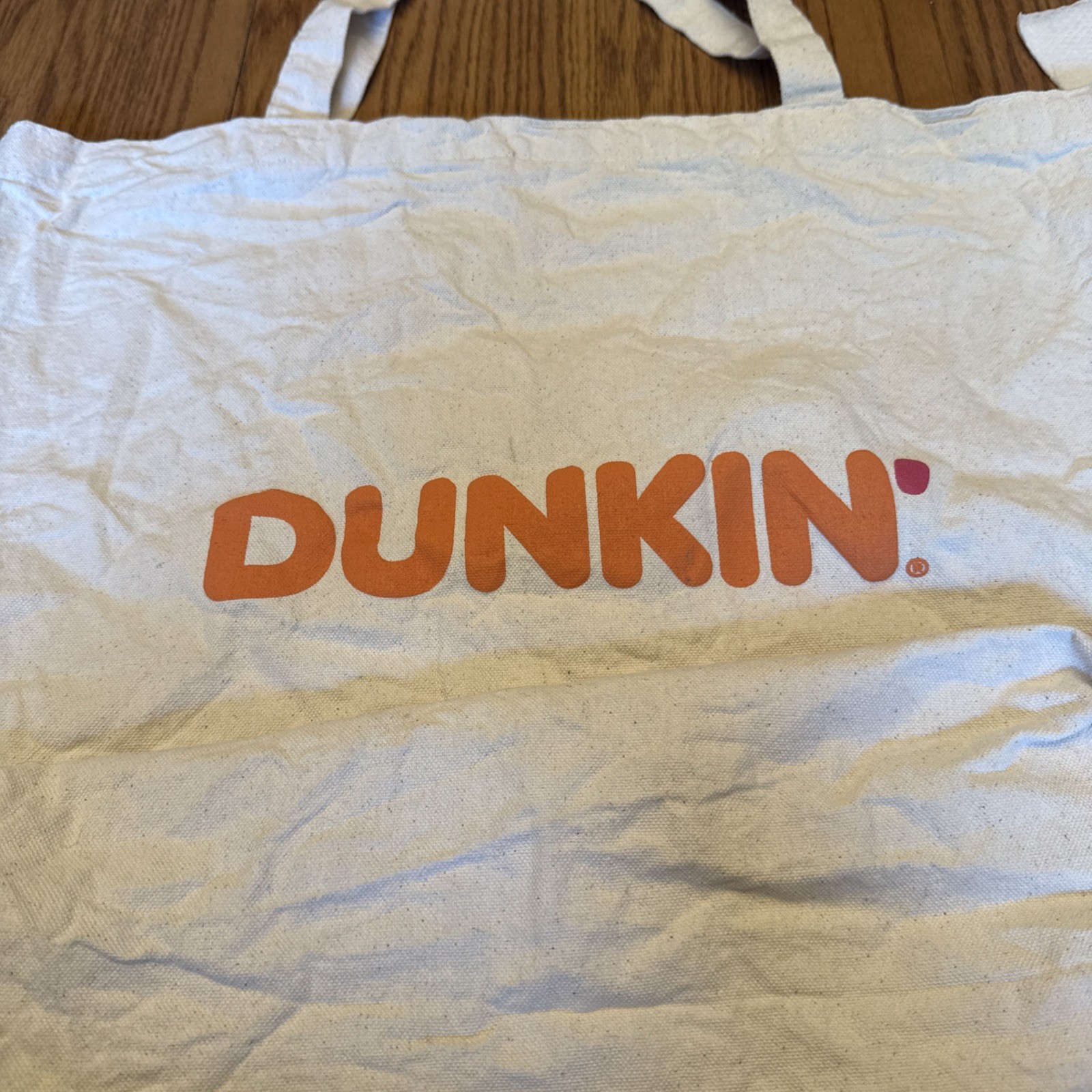 DUNKIN Donuts 100% Cotton Tote Bag