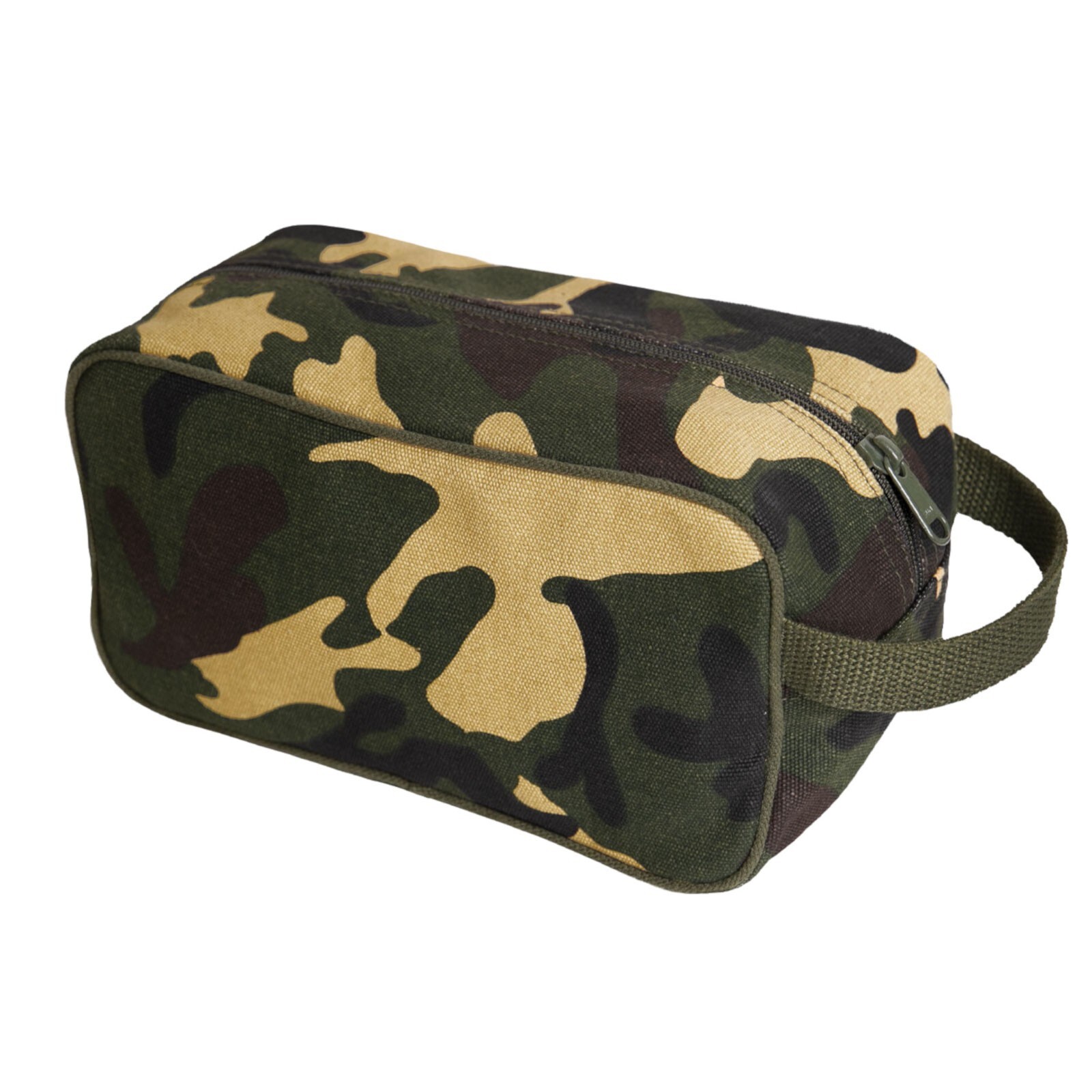 Rothco Heavyweight Canvas Camo Travel Kit – Camouflage Toiletry Travel Bag