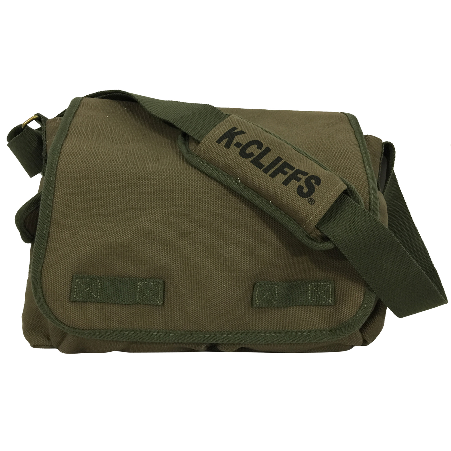 13.5″ Heavy Duty 100% Canvas Laptop Messenger Bag