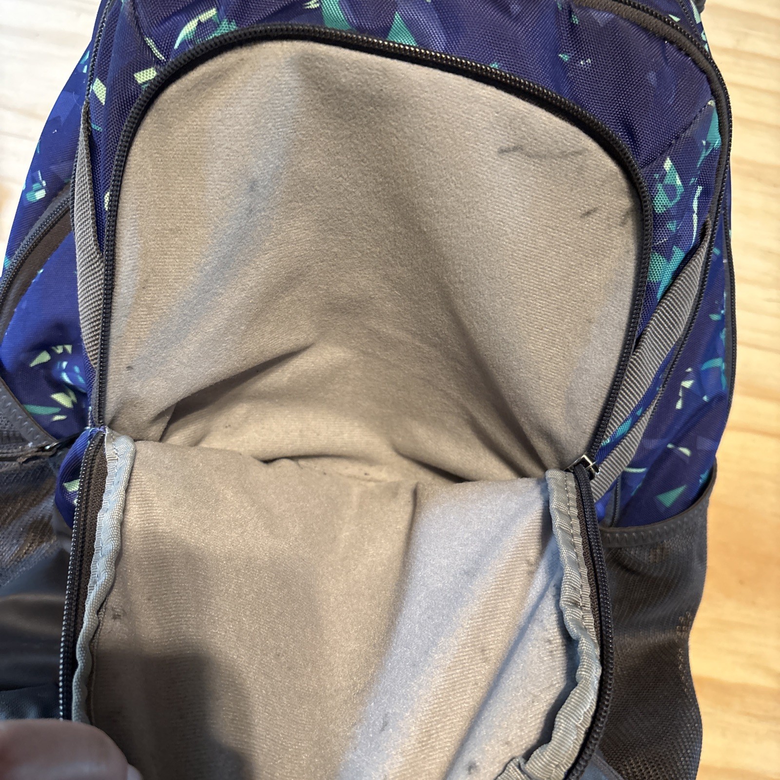 Under Armour Storm Backpack blue Purple School Sports Bag Preowned Very Good