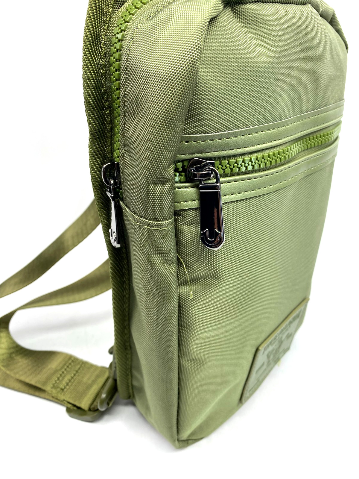 True Religion Yeta 2.0 Men’s Crossbody Bag Sling Bag Buddha Patch Olive