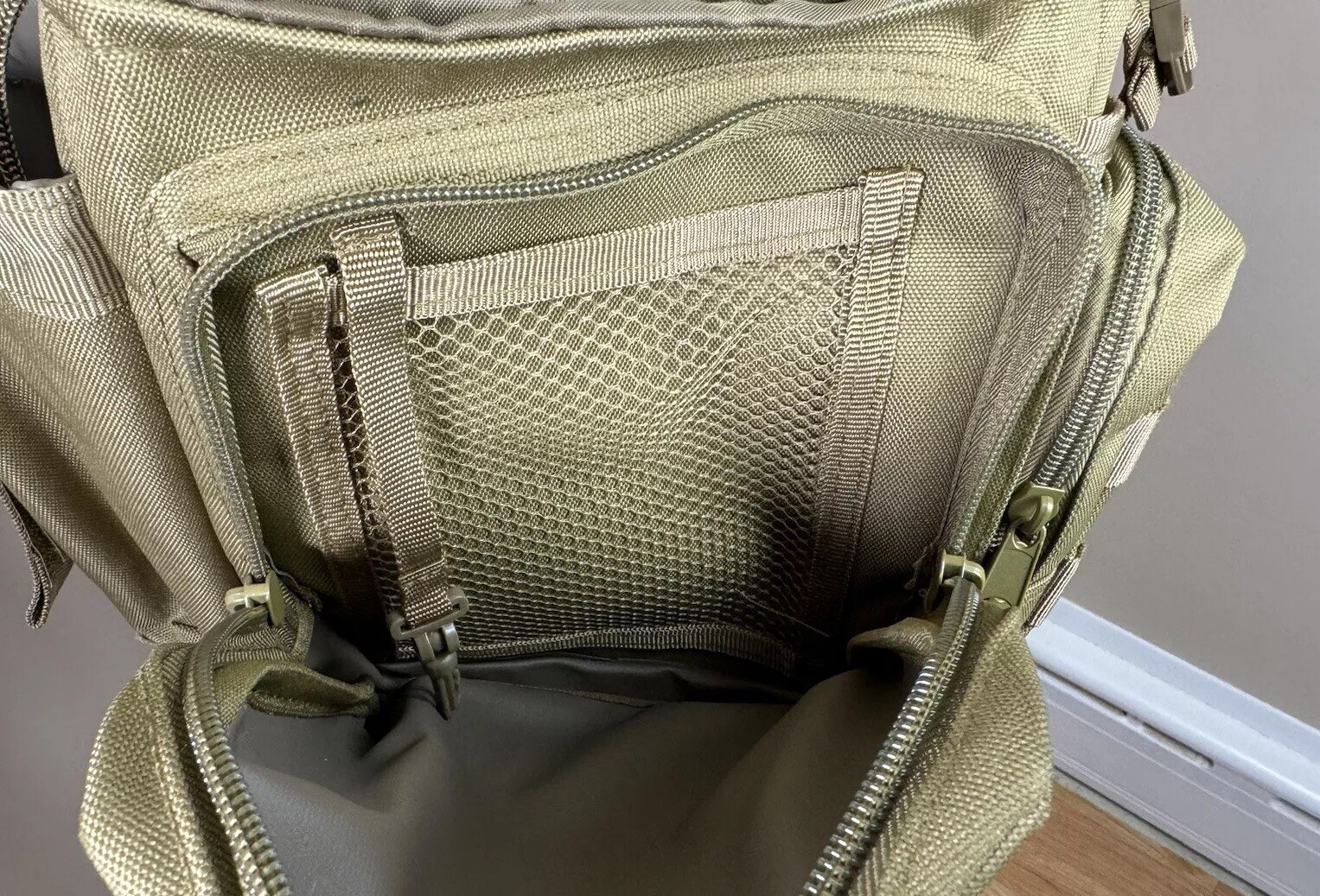 Rothco Advanced Tactical Bag Push Pack 6L Coyote Brown NWOT $74