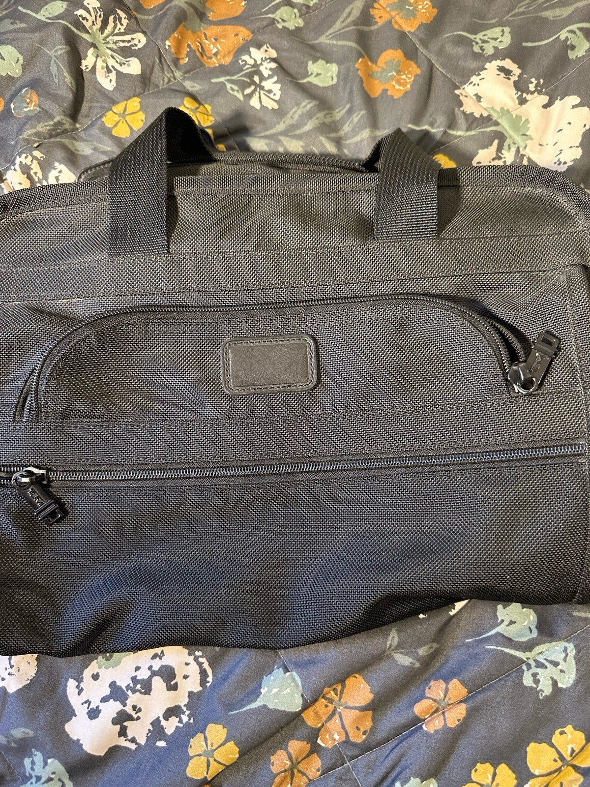 Tumi Alpha Ballistic Nylon Duffle Bag Black, Carry-On, Weekender, No Strap