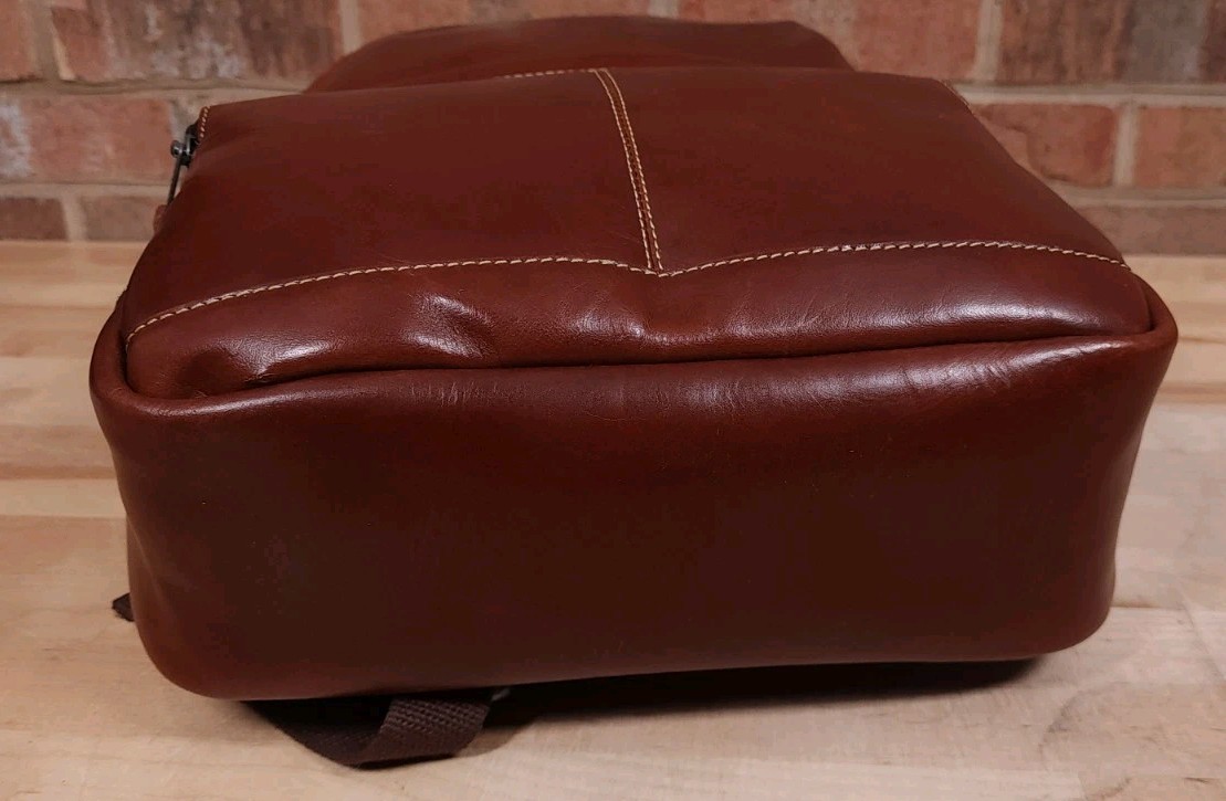 Canyon Outback Kannah Backpack Brown Leather Travel Bag CY-206 NEW