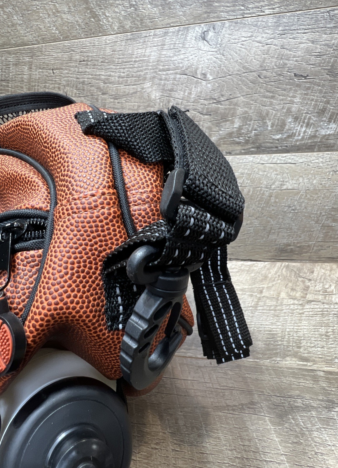 Vintage 90s NBA Leather Basketball Ball Bag All -Star Flavor Slam with Bottle