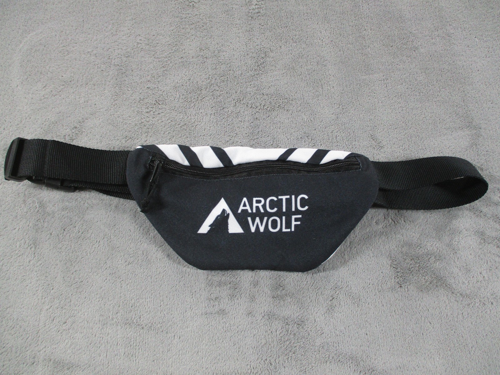 Arctic Wolf Fanny Pack Waist Bag Strap Blue Lining Mens Womens Adjustable Belt B