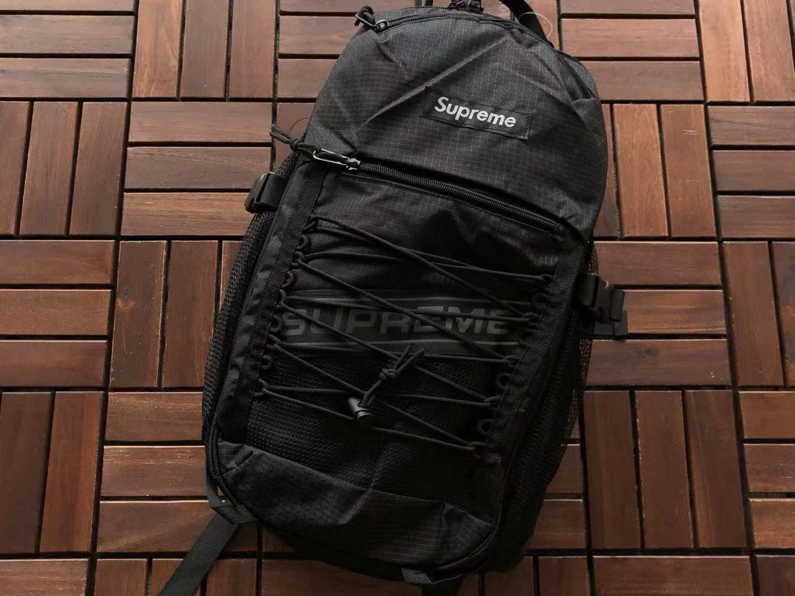 Supreme SS22 One Size Backpack – Black