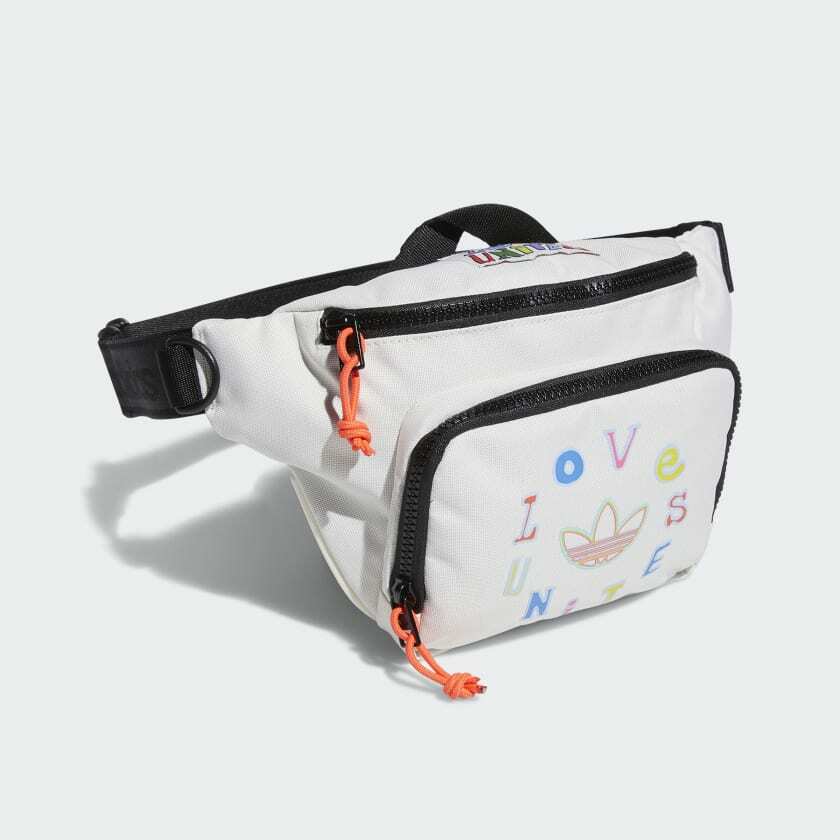 Adidas Originals Pride sport Hip Pack Unisex Waist Fanny Pack Travel Bag LGBTIQA