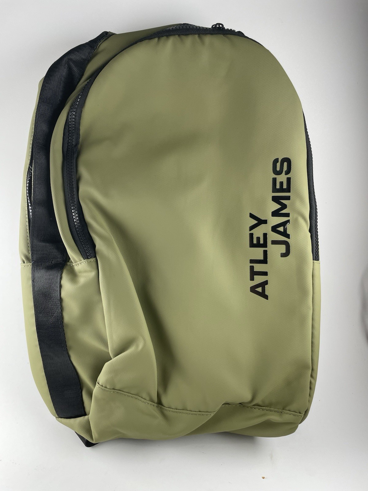ATLEY JAMES Olive Green Travel- Backpack. Brand New – Never Used.