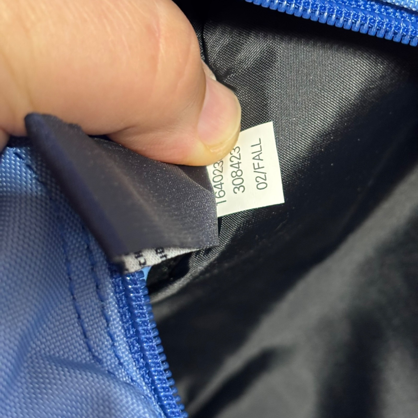 Vintage Gap EST 1969 Blue / White Messenger Bag