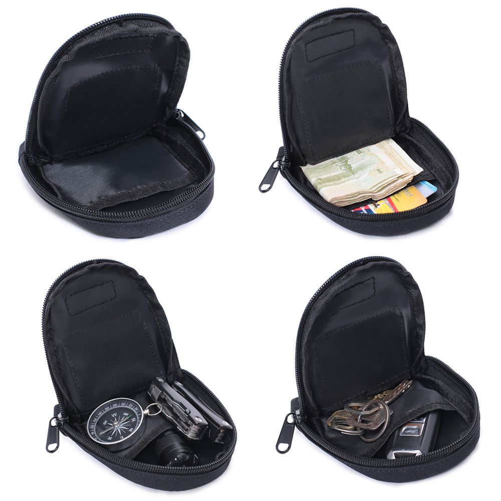 Mini Key Wallets Holder Tactical Bag Phone Coin Purses Small Travel Kit Pocket