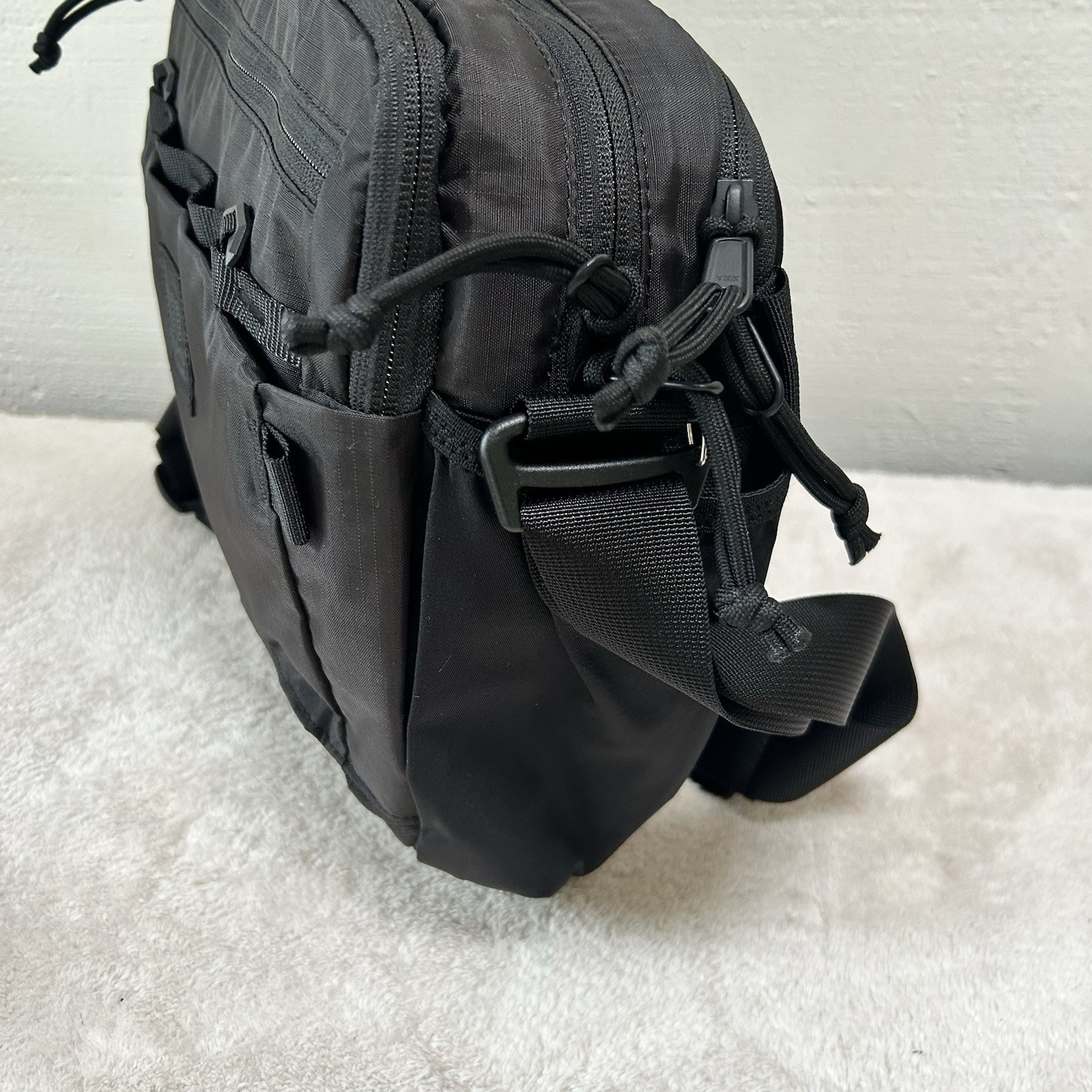 Topo Designs Mountain Cross Bag – Black Ripstop Nylon 17L NWOT