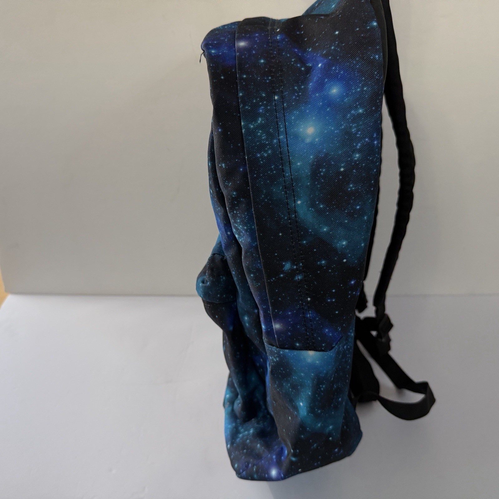 JanSport Superbreak Backpack – Galaxy Space Stars Black Blue GUC