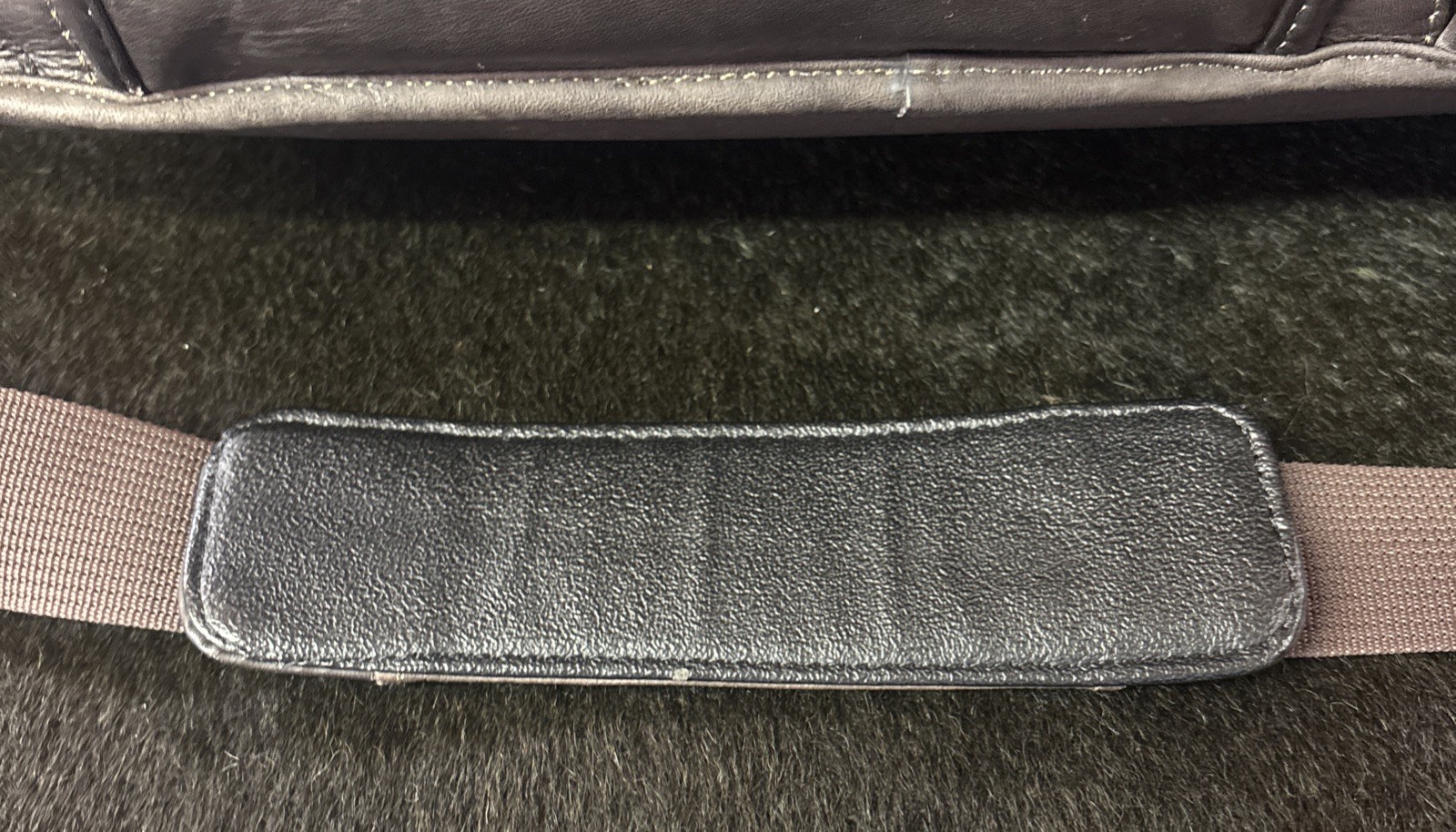 Wilson Leather Brown Genuine Leather Briefcase Travel Bag Laptop Expanding