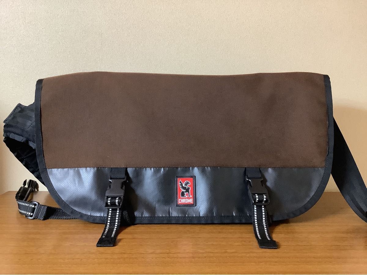 CHROME Citizen Messenger Shoulder Cycling Bag Brown Used