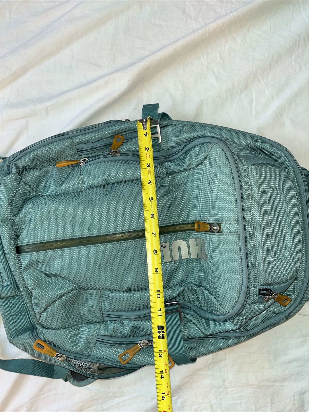 Thule Sweden Stravan Green Laptop Backpack