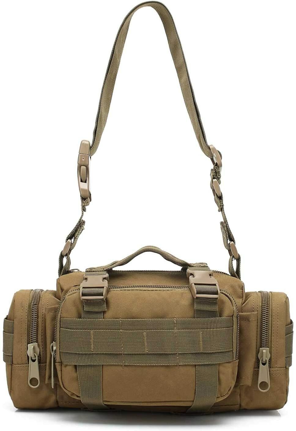 Tactical Military Chest Fanny Shoulder Waist Bag Camo Hunting Molle Camping Pack