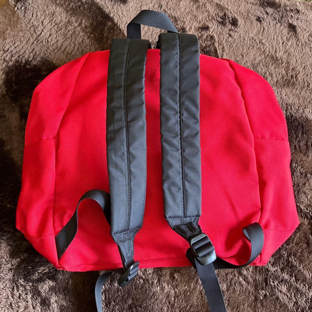 Stussy x Porter Red Nylon Backpack Used Japan