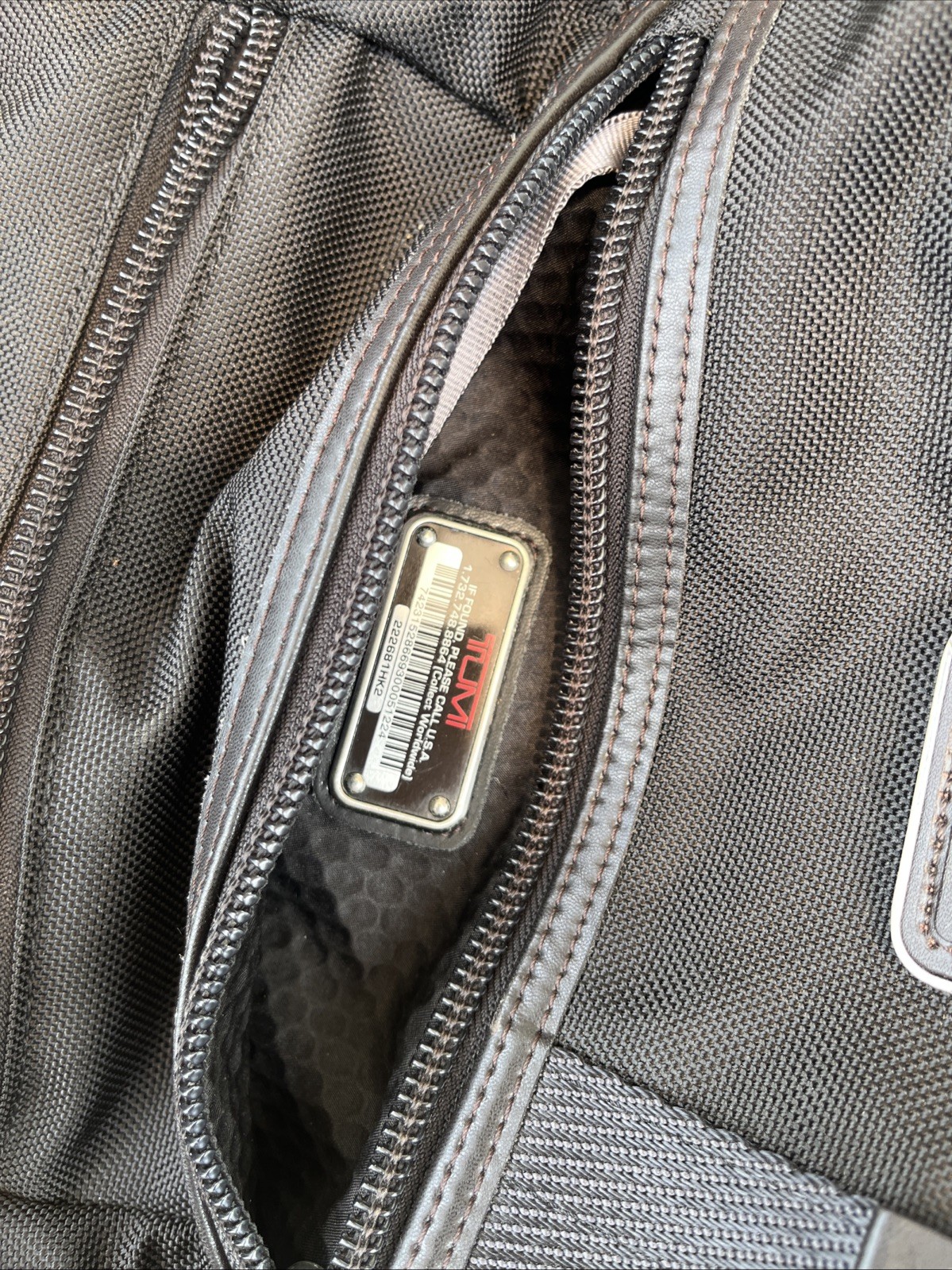 Tumi Alpha Bravo Knox Backpack 222681HK2 Expandable Good Used Condition
