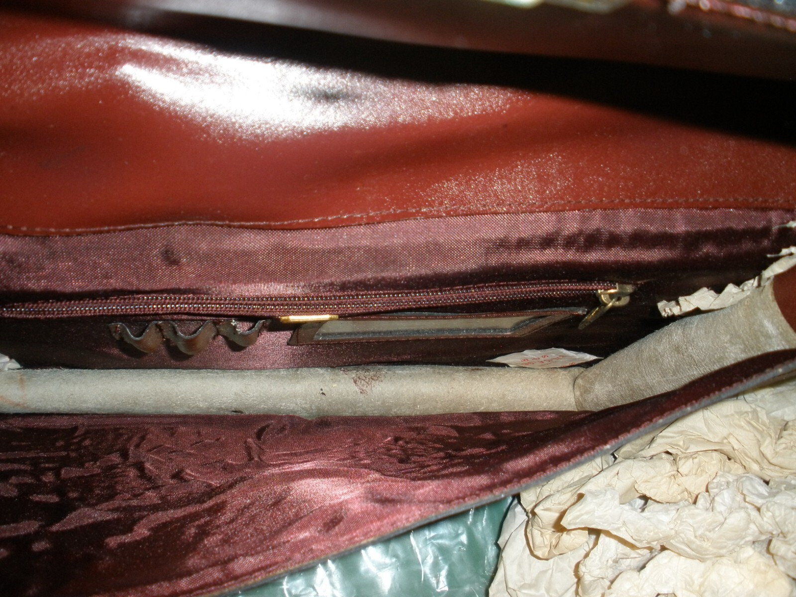 NEW w/ defect HIT Briefcase Vintage Lawyer bag business (see full description)