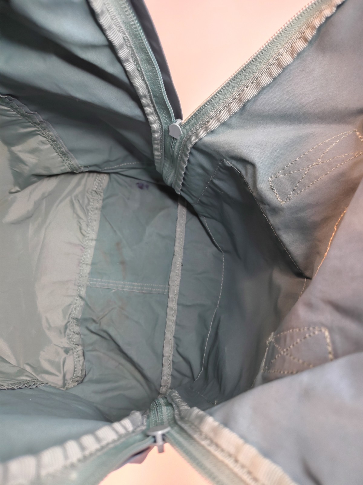 Fjallraven Kanken Blue Waterproof Canvas Backpack
