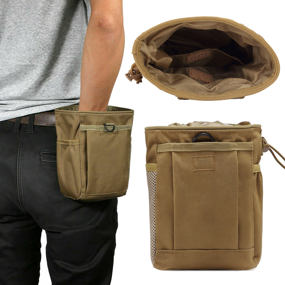 Military Tactical Molle Ammo Bag Tool Belt Pouches Hiking Hunting Shooting Bag