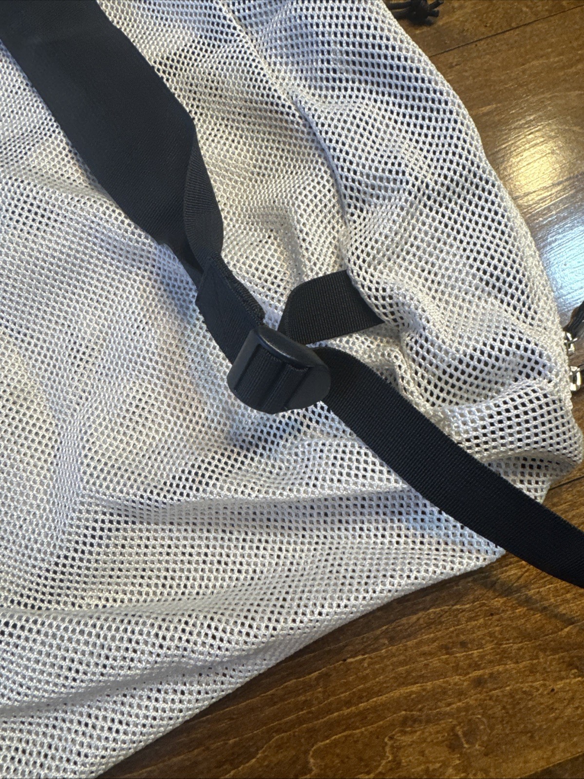 Supreme White Mesh Backpack Lightweight