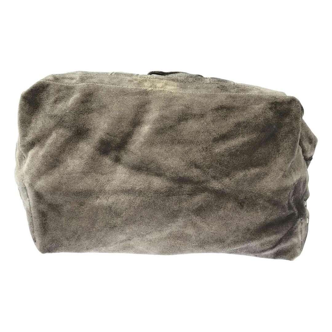 SEVEN BY COW TOTE BAG Suede Split Leather Gray – Used MESC-0