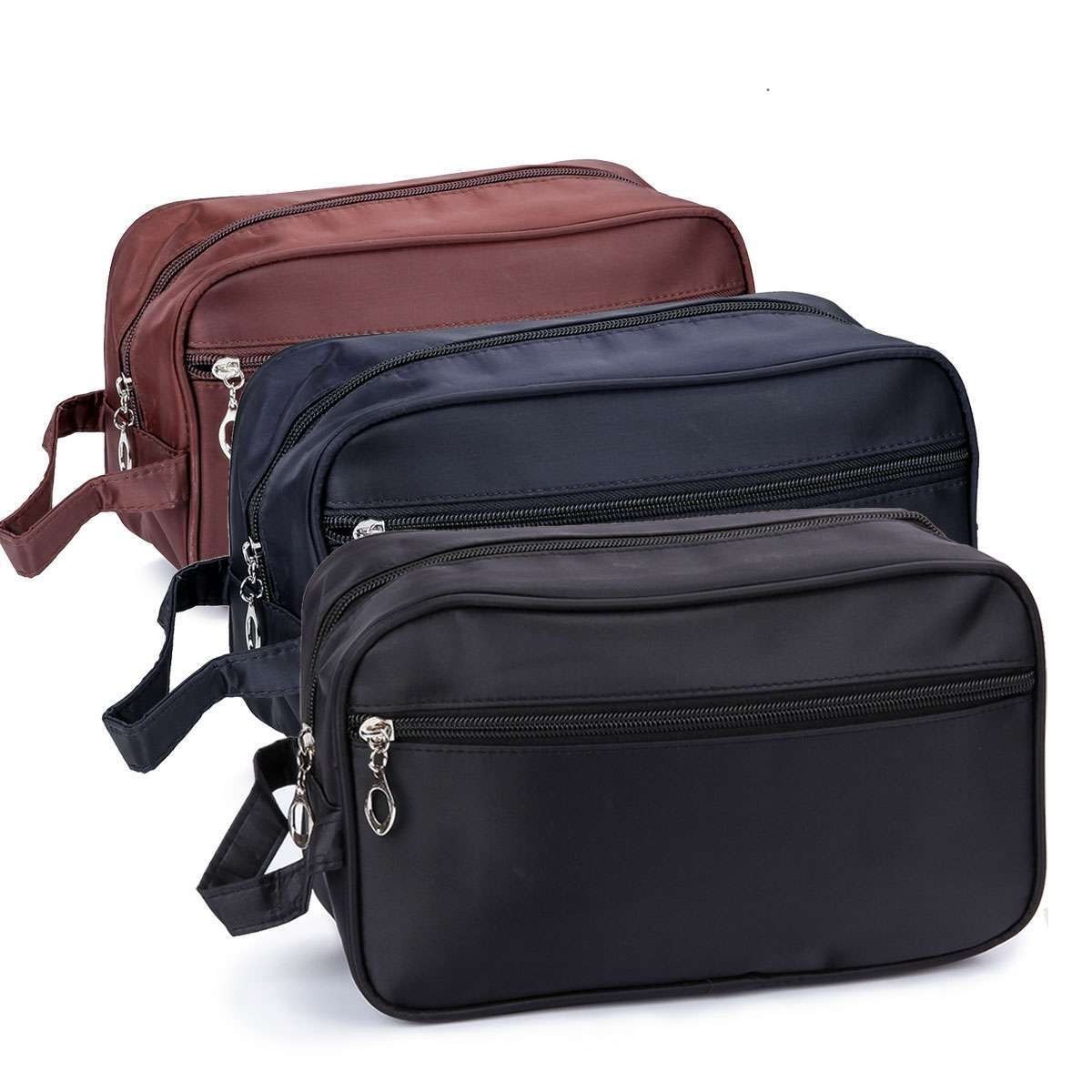 Travel Toiletry Bag Dopp Kit Cosmetics Makeup Shaving Organizer for Men & Women