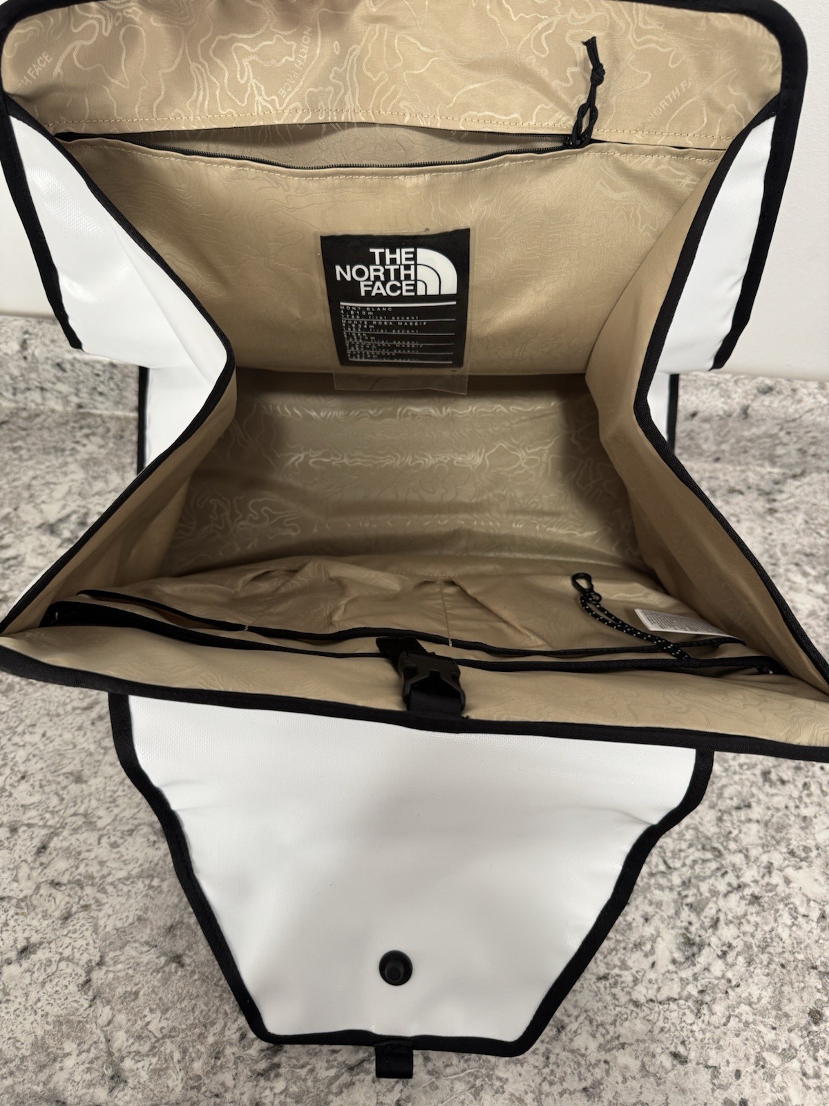 The North Face Base Camp Tote Bag Sample – TNF White/Black $175 MSRP