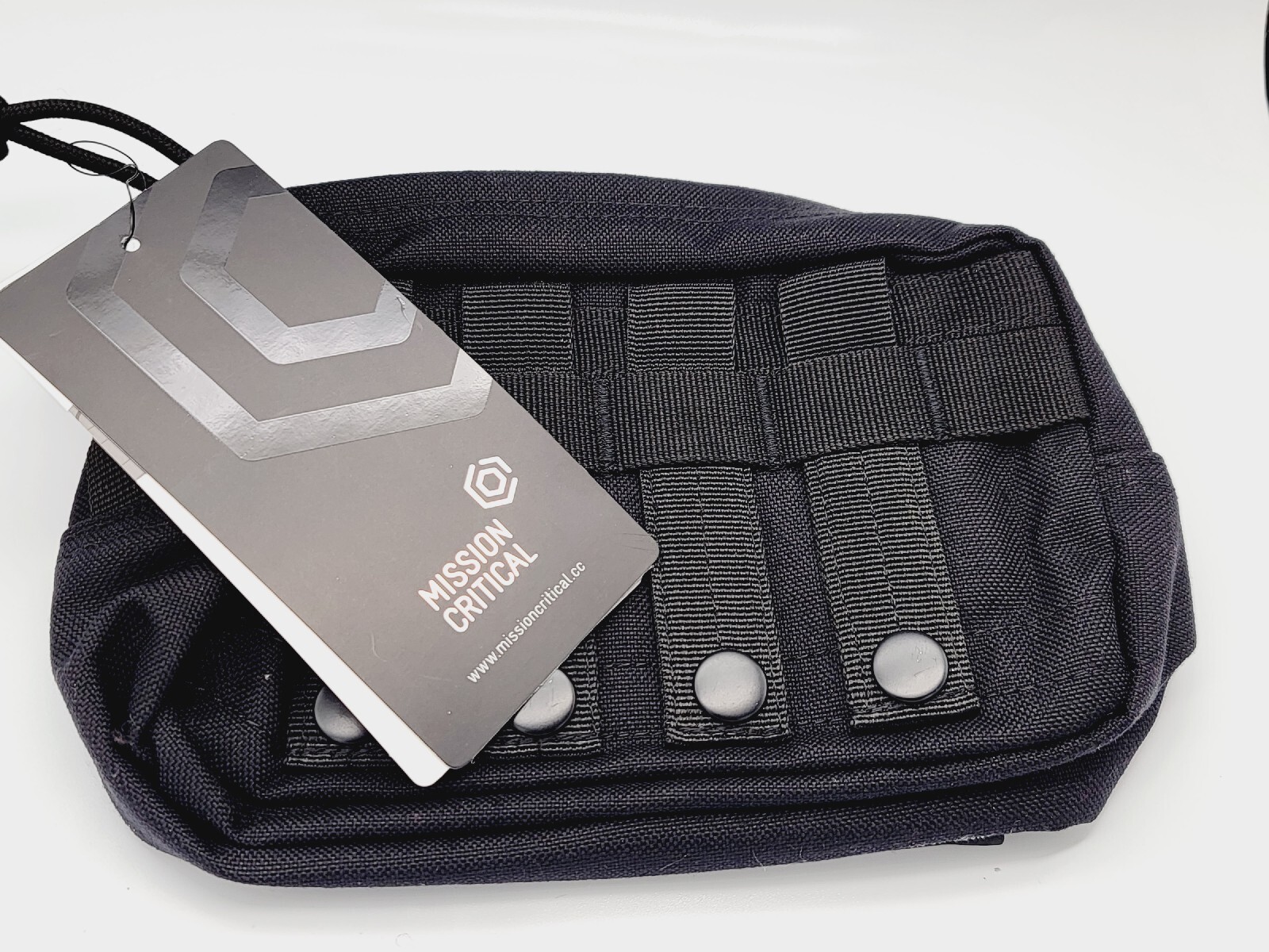 Mission Critical Rectangle Pouch-Black