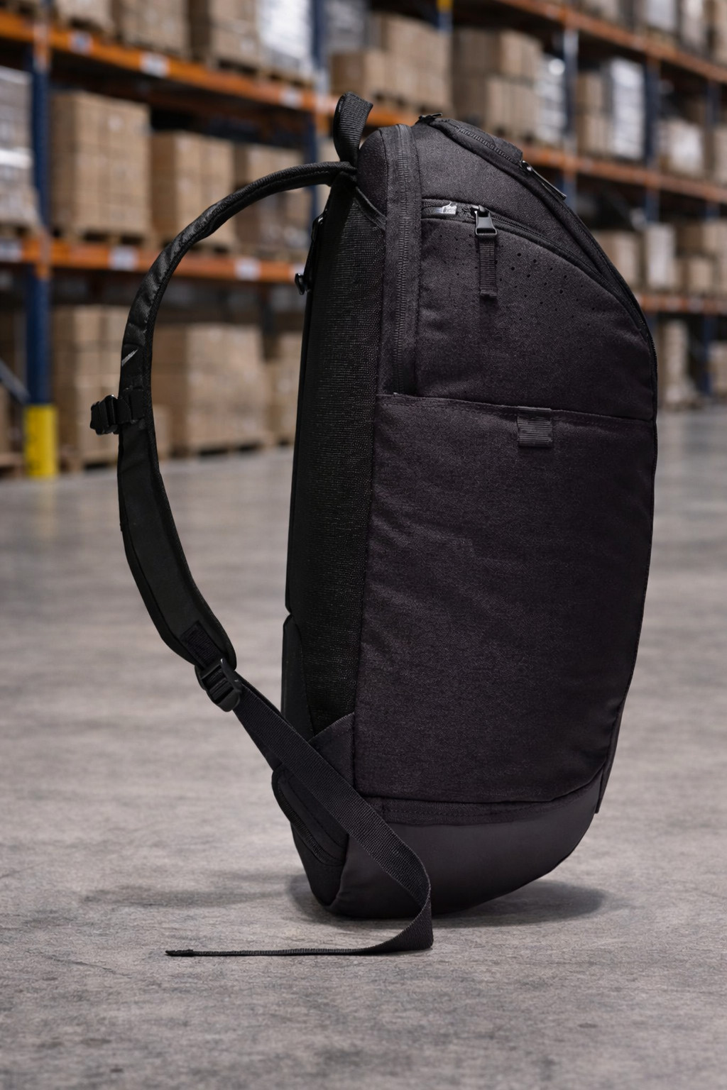 New Nike Elite Hoops Pro Stripes Backpack Black Basketball Gym Bag One Size NWT