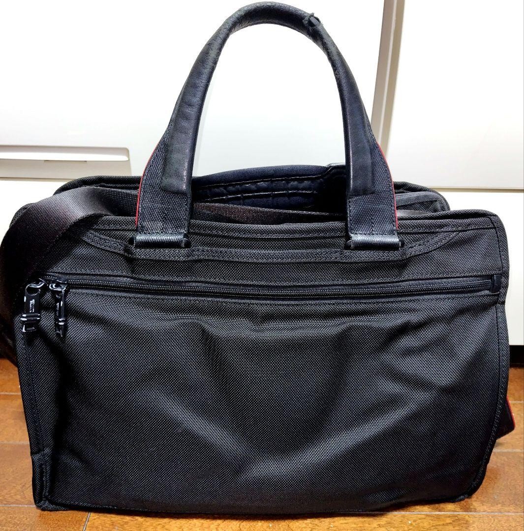 Tumi Japan Limited Briefcase Black/Red 30cm x 40cm x 25cm Used