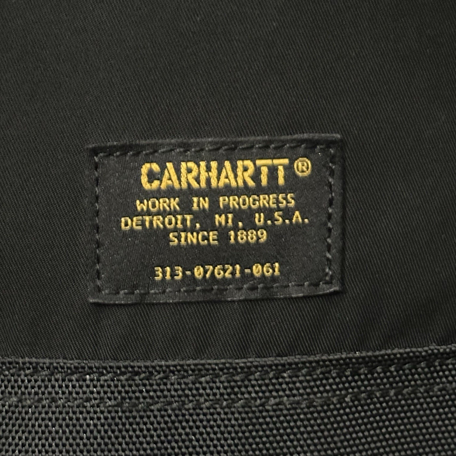Carhartt WIP Military Shoulder Bag Black OSFA