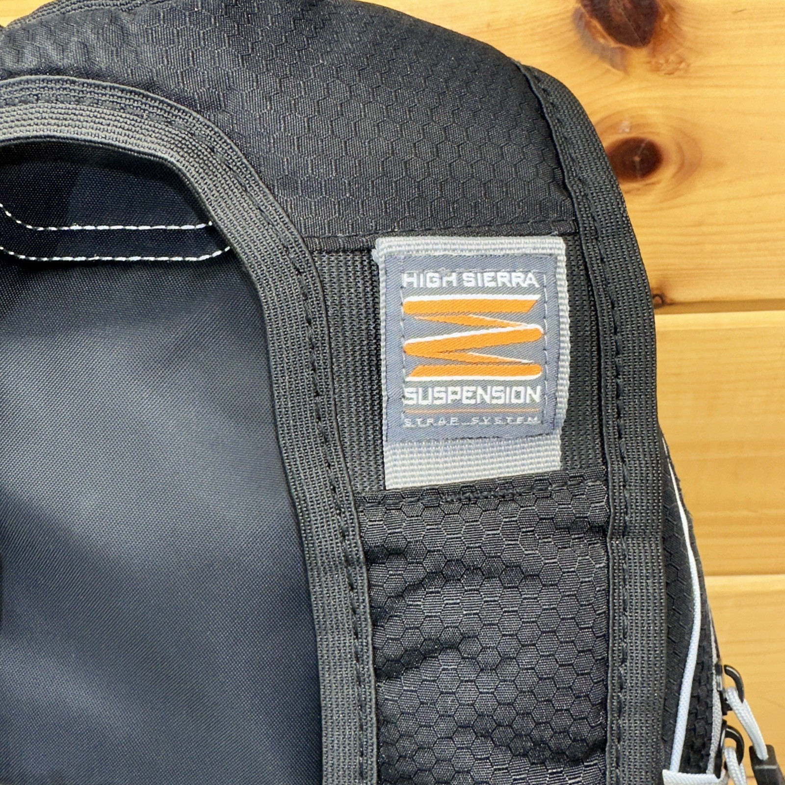 High Sierra Loop Backpack Travel Work Backpack w Tablet Sleeve Padded – BLACK