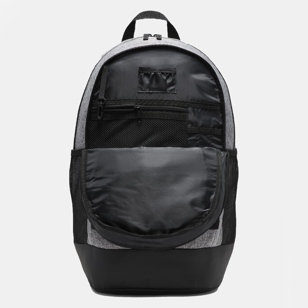 NIKE JORDAN JAM ZONE BACKPACK LAPTOP SCHOOL GYM BAG CARBON HEATHER GREY/BLACK