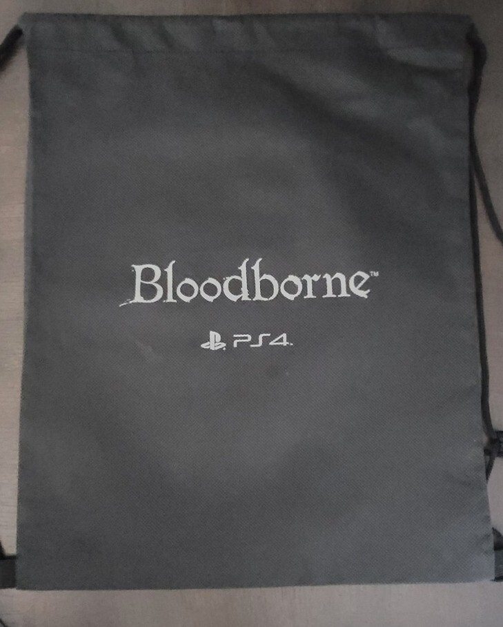 NEW rare!! PlayStation Drawstring lot and one shadow of colosus Japan bag Sony
