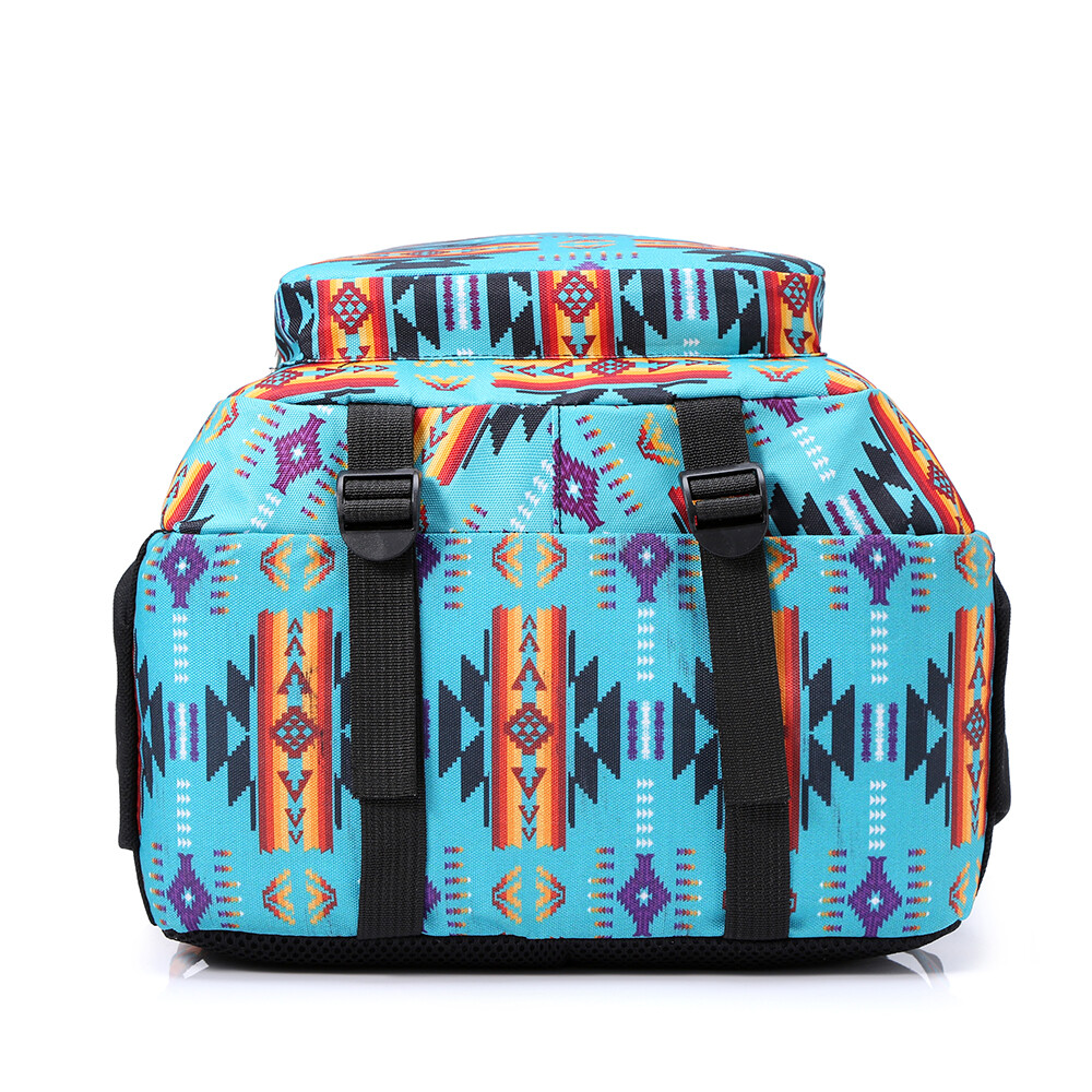 Southwest Native American Indian Backpack (School, Work, Travel)BRN