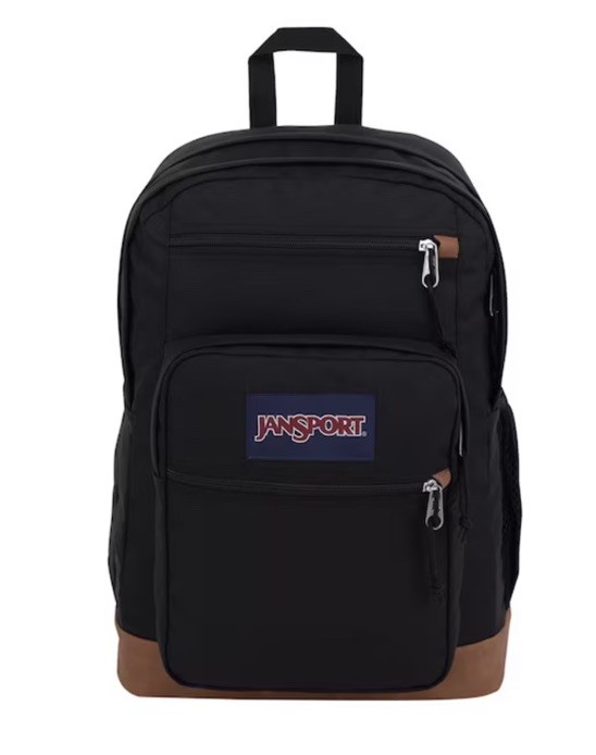 JanSport Cool Student 17.5″ Backpack – Black: Laptop-Friendly – Brand New
