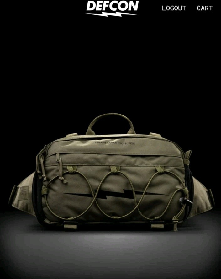 NEW DEFCON / BRAVO COMPANY WAIST BAG 6.2L OLIVE DEFENSE PACK CORDURA DUFFLE
