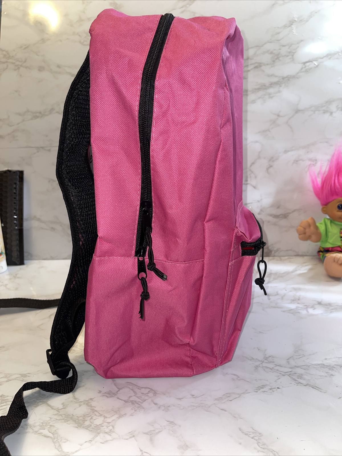 Backpack by Moda West Forest 17 Inch Pink And Black Straps