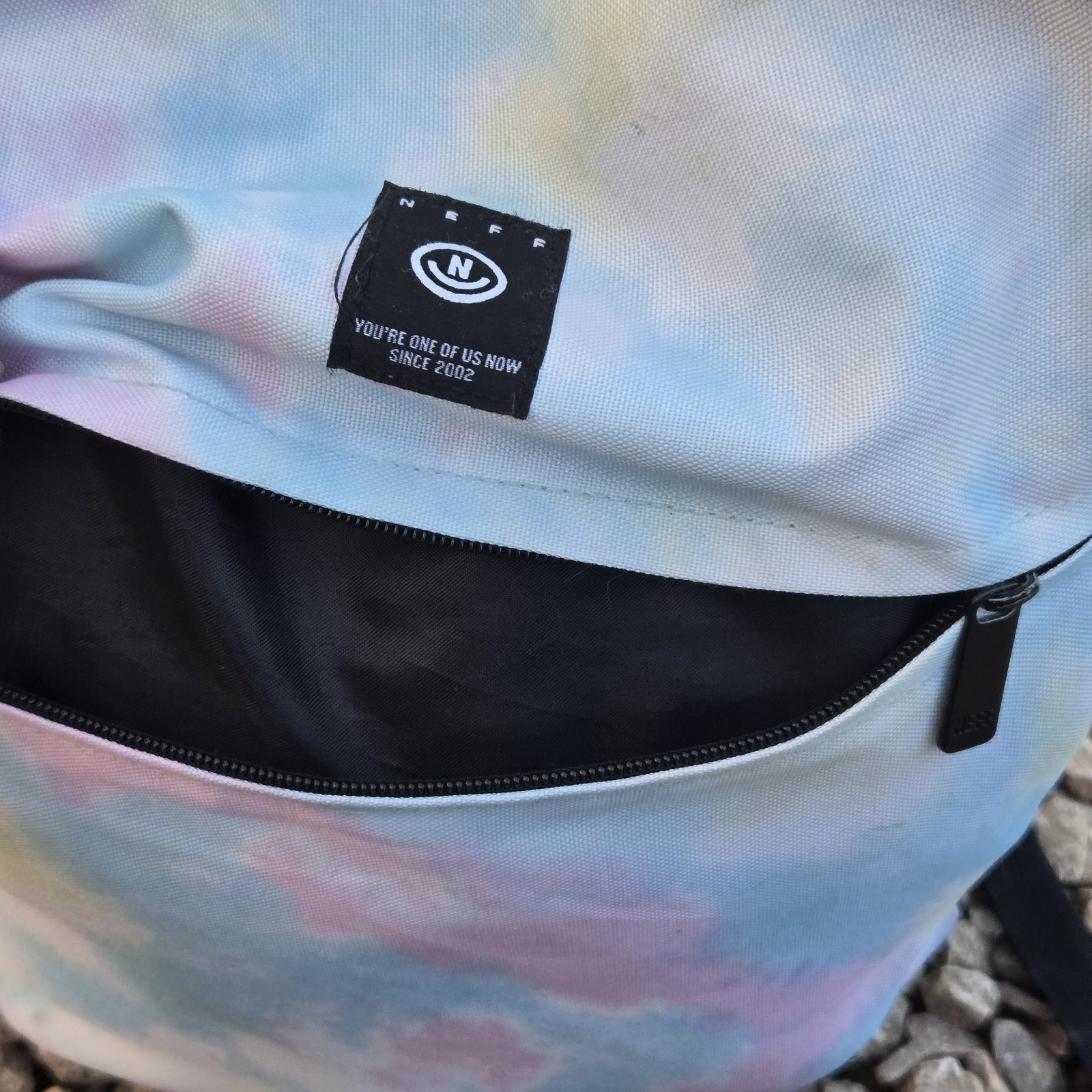 Neff Tie Dye Backpack Pastel Bag Back To School Carry On School Hiking Straps