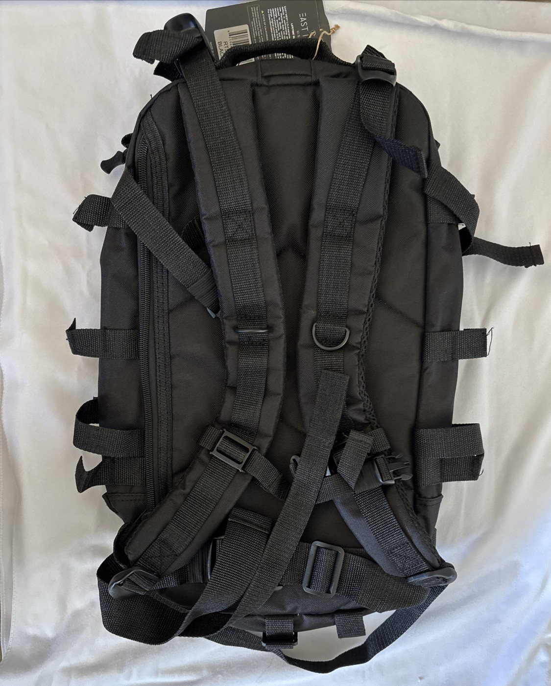 East West USA Tactical Backpack Black RT502 NWT