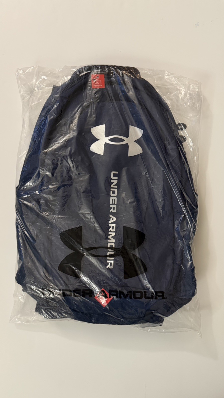 Under Armour Hustle 5.0 Backpack Color: Academy / Academy / Silver